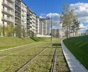 Green track in Poznan