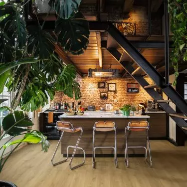Plants and natural materials will grace our interiors next year
