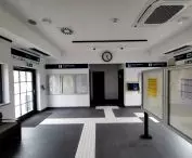 This is how the renovated interior of the train station in Hel looks like