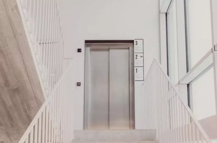 glazed staircase