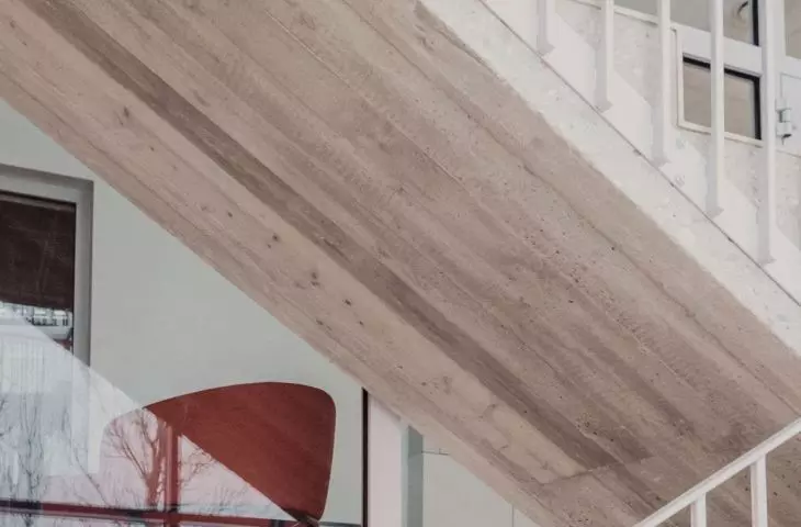 glazed staircase