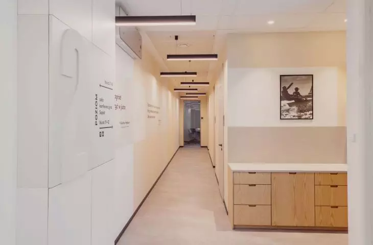 wayfinding design is an integral part of the interior