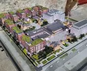 Old Slaughterhouse in Poznań mockup of the 2022 project, proj. by JSK Architects Pszczulny & Rutz 