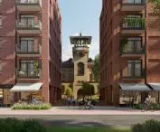 Old Slaughterhouse in Poznań, visualization of the 2022 project, proj. JSK Architects Pszczulny & Rutz