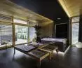 Home interior from KOiKO Design with private beach and waterfall