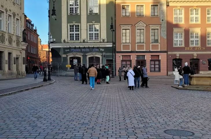 Old Market Square in Poznań, 28.12.2023