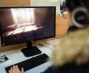 Games could also be played during the exposition. Pictured is the game 