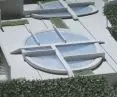  Swimming pools in the reception garden of the Polish Embassy in Pyongyang (Pyongyang)