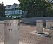 Barriers, retractable automatic posts, gate automation