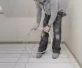 Laying of composite pipes with a diameter of 16 mm