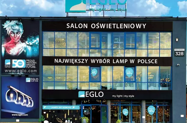 Lighting showroom 328 Radzymińska St., 05-091 Warsaw