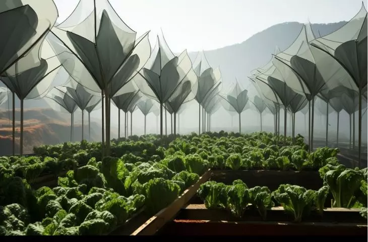 At night, screens catch the fog