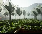 At night, screens catch the fog
