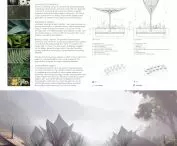 Cloud Catching Canopy project, competition board