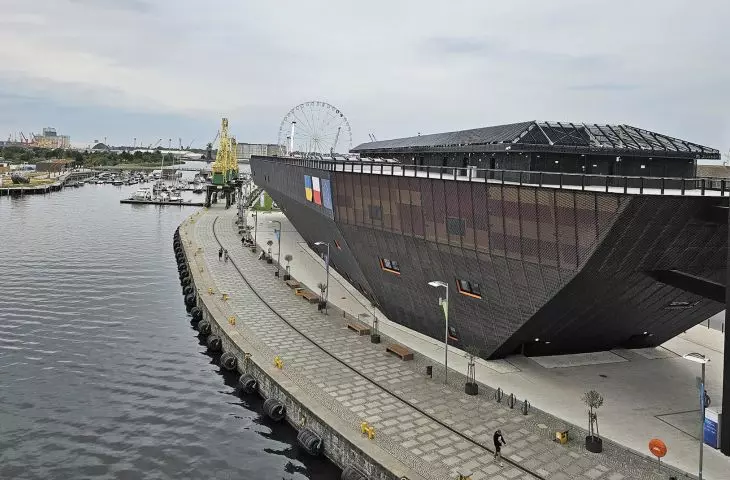 big surprise - brand-new Marine Science Center