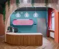 The interior design project is part of a larger project involving the modernization of the entire library. 