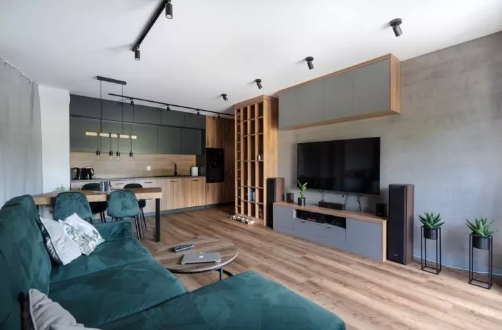 Apartment design for a young couple