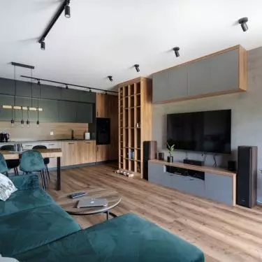 Apartment design for a young couple