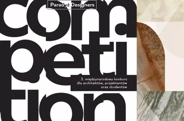 Paradyż Ceramics explores the potential of TRI-D large-format sinters in Paradyż Designers competition