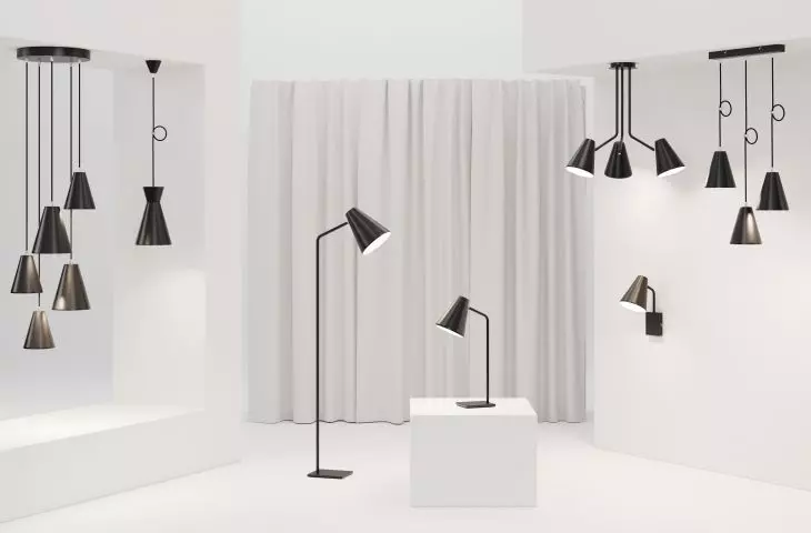 Scandic interior lamps