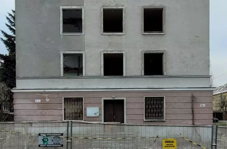 a complex of student houses on Dożynkowa Street in Poznań