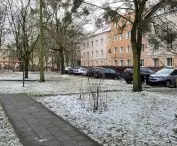 a complex of student houses on Dożynkowa Street in Poznań