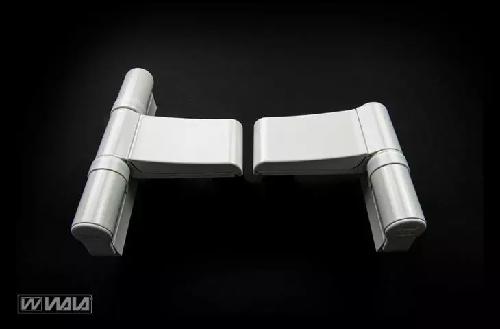 EXL PVC hinges 2 and 3 wing RAL9016 - EXL hinges 2 and 3 wing RAL9016