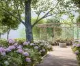 The architects have planned a lot of plantings, including royal rhododendrons