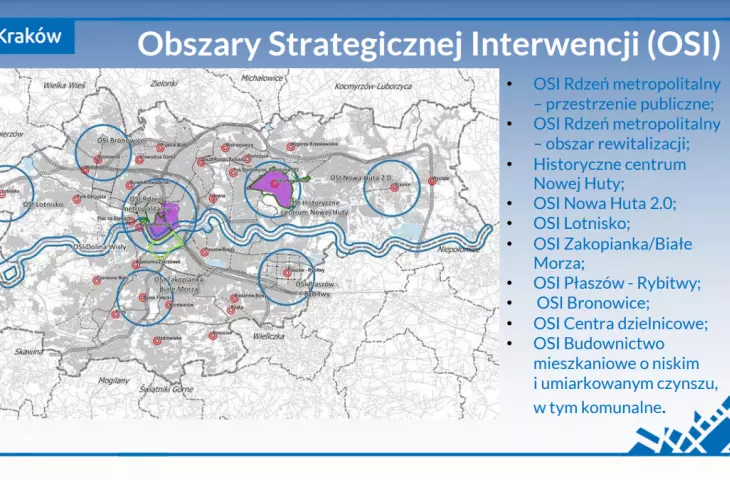 miasto definiuje nowe centra lokalne 