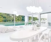 panorama of the house interior