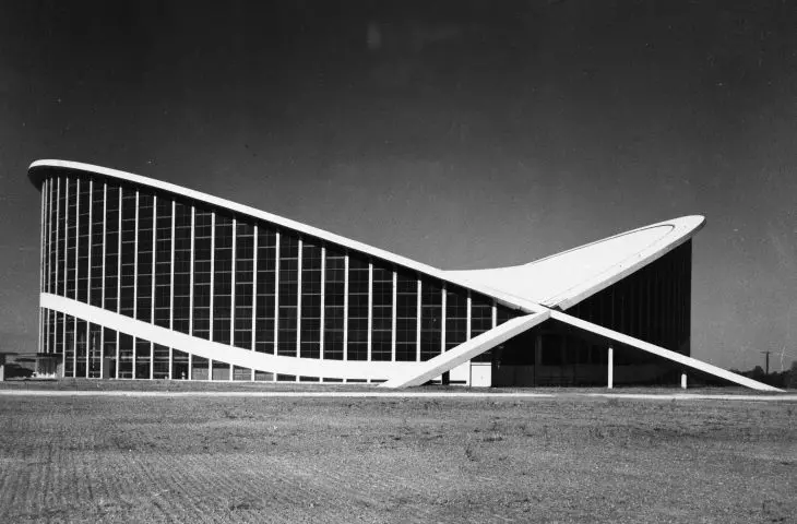 Dorton Arena w Raleigh, widok ogólny