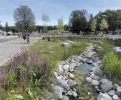 Hovin Creek excavated from underground in Oslo