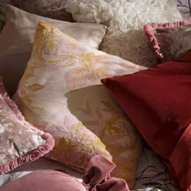 Add a wide variety of pillows to create a cozy atmosphere