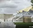Arena arena after reconstruction, visualization, proj. CDF Architects