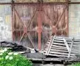 there looked one of the station's ramps 