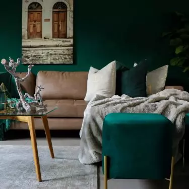 Combine different shades of green