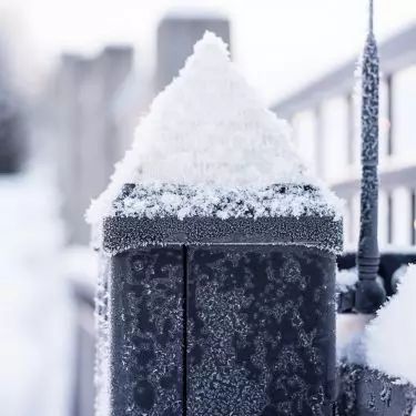 Fencing is one of the elements exposed to adverse weather conditions