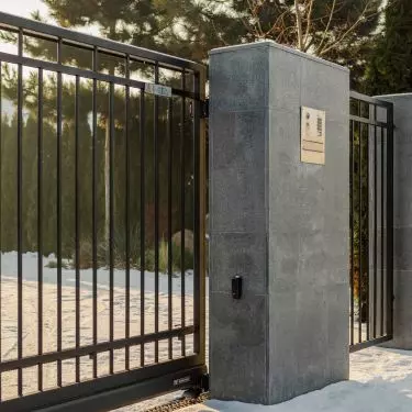 Consider buying an automatic sliding gate