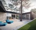 House with two terraces