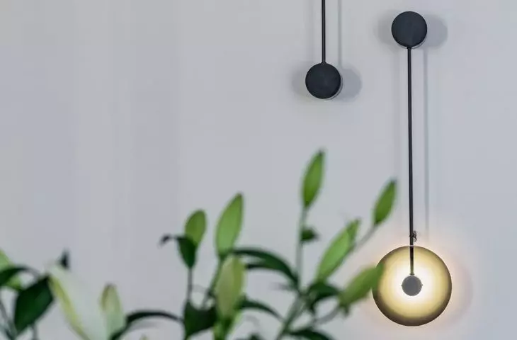 The architect used designer lighting