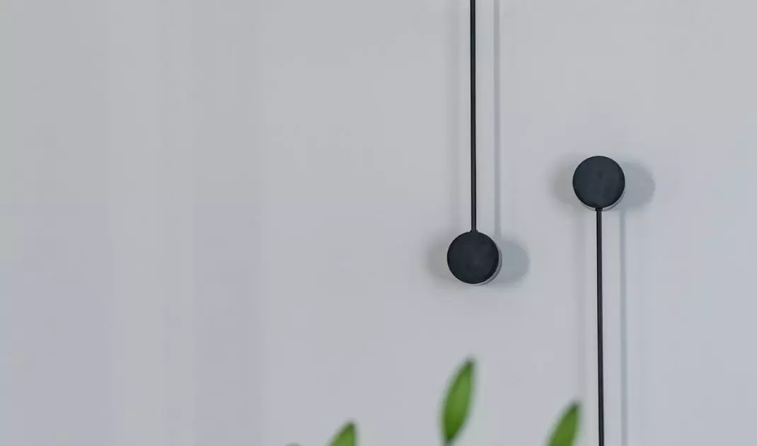 The architect used designer lighting
