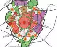 model of the functional and spatial structure of the city of Swidnica, prepared in accordance with the guidelines of the Act 