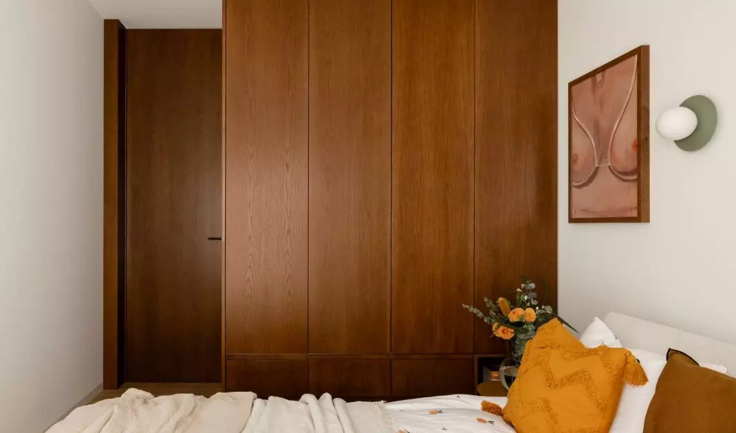The arrangement is dominated by neutral colors