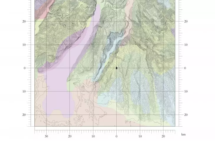 Mapa geologiczna terenu