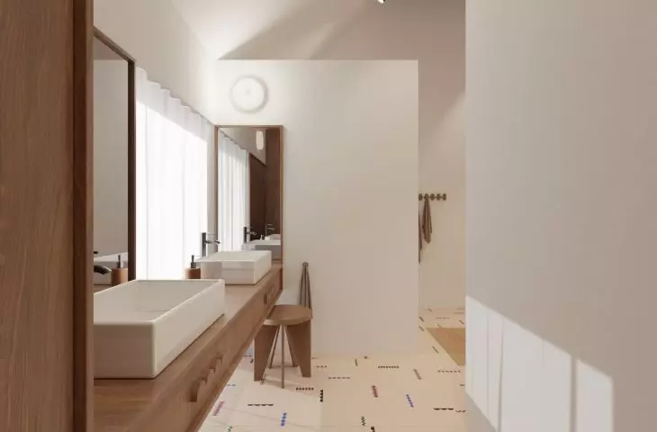 Bathroom interior