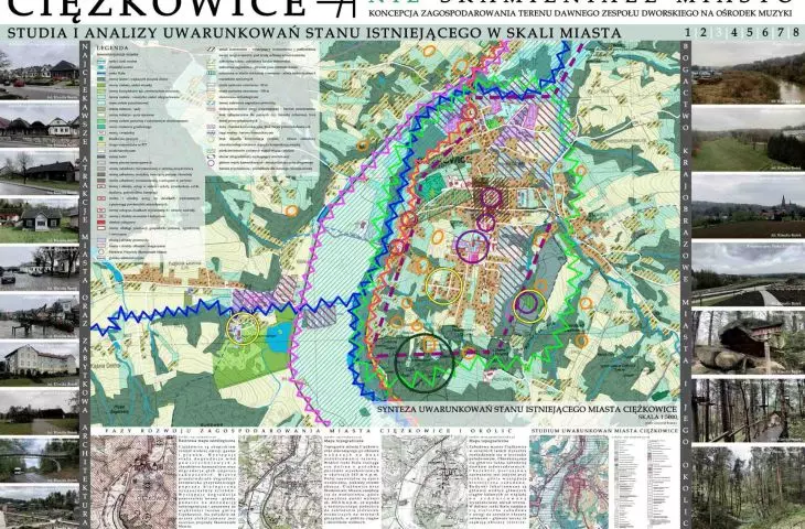koncepcja zakłada również rozszerzenie parku zdrojowego, uregulowanie koryta rzeki Białej oraz zagospodarowanie jej na cele rekreacyjne, jak i kulturowe