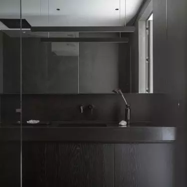 Next to the study is a bathroom