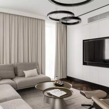 The capacious housing hides, among other things, an air conditioner