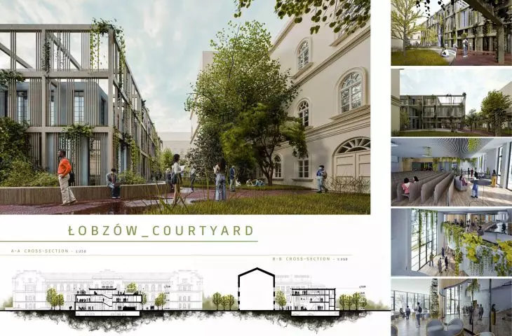 Plansza konkursowa, proj.: Dominika Bekier, Aleksandra Hamala