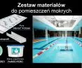 Set of materials for wet rooms